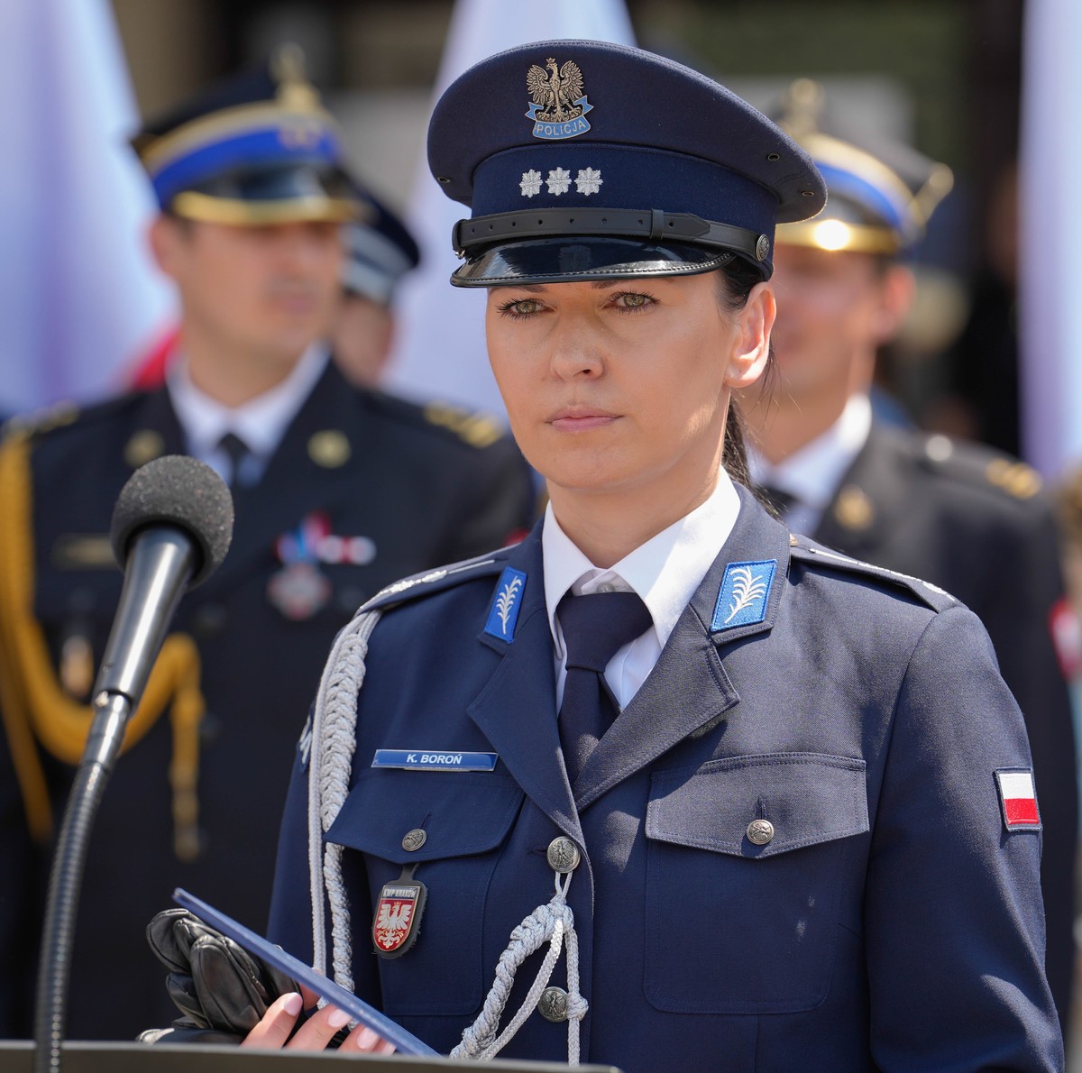 st. asp. Katarzyna Boroń Oficer Prasowy KPP w Krakowie