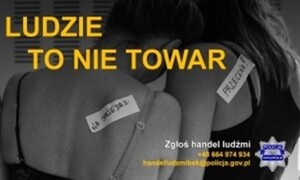 plakat ludzie to nie towar