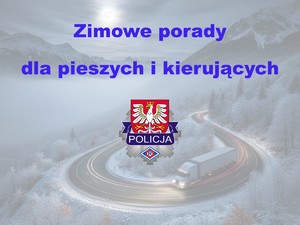 plakat zimowe porady