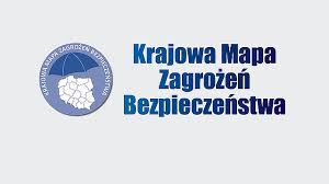 krajowa mapa zagrożeń bezpieczeństwa z logo