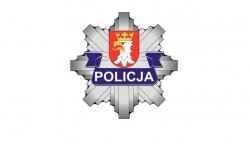 Logo KPP Kraków - gwiazda policyjna z herbem powiatu krakowskiego i napisem POLICJA