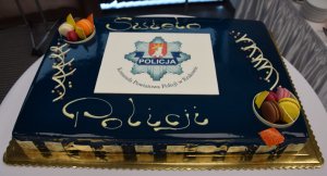 tort z okazji Święta Policji