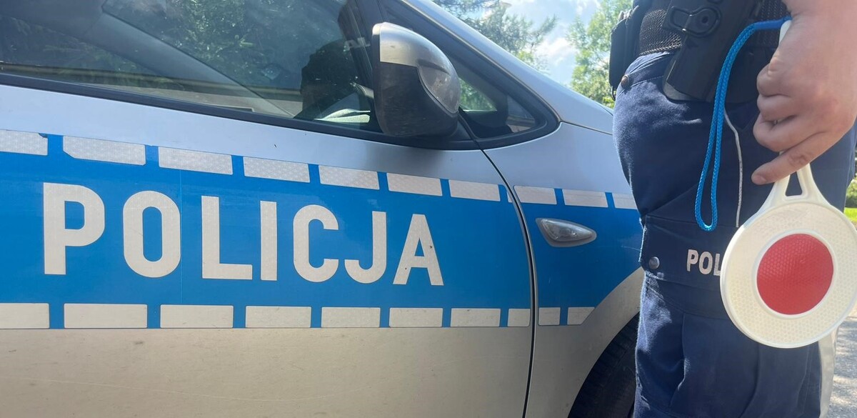 Policja zatrzymała kierowcę z zakazem prowadzenia pojazdów